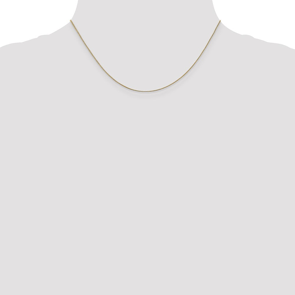 18K Gelbgold 16 Zoll.5mm Venezianer mit Federring Verschluss Halskette