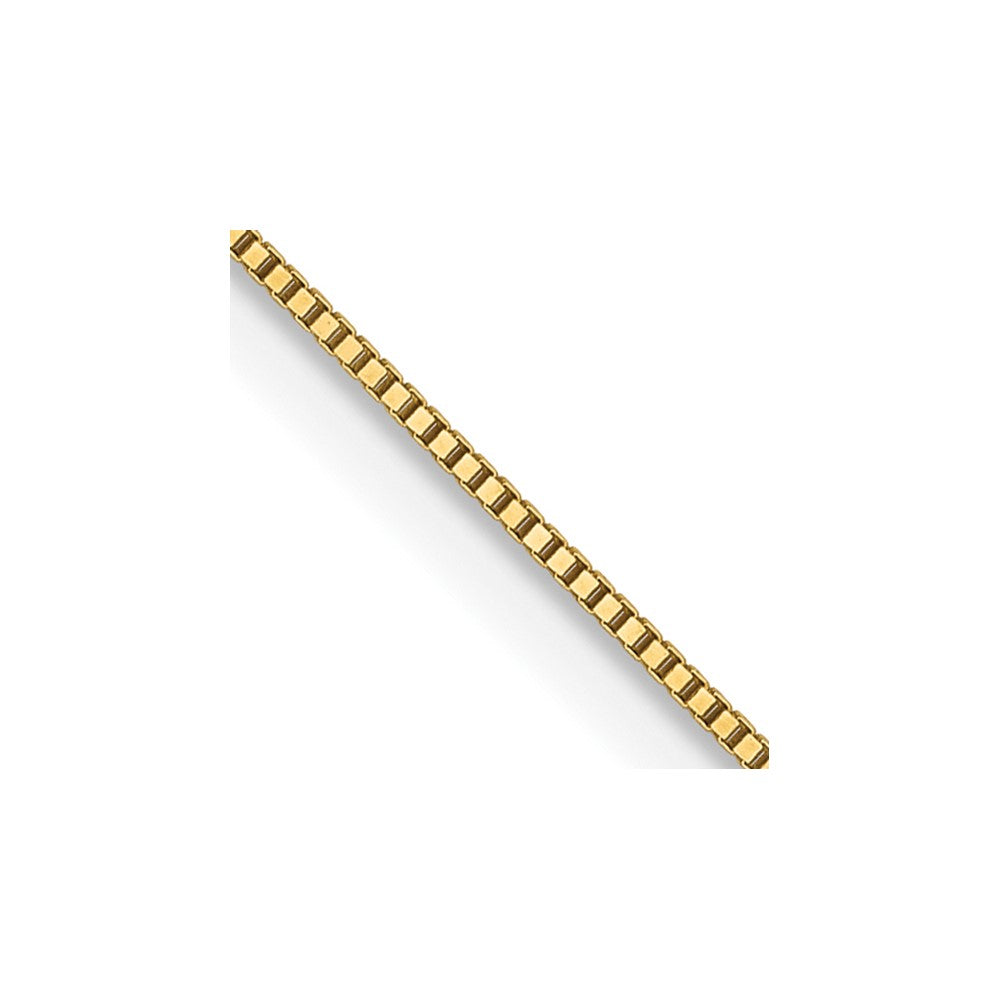 18K Gelbgold 16 Zoll.5mm Venezianer mit Federring Verschluss Halskette