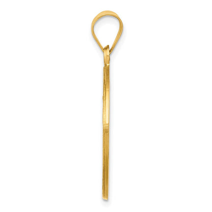 18K Gelbgold Saint Christopher Medaille Anhänger