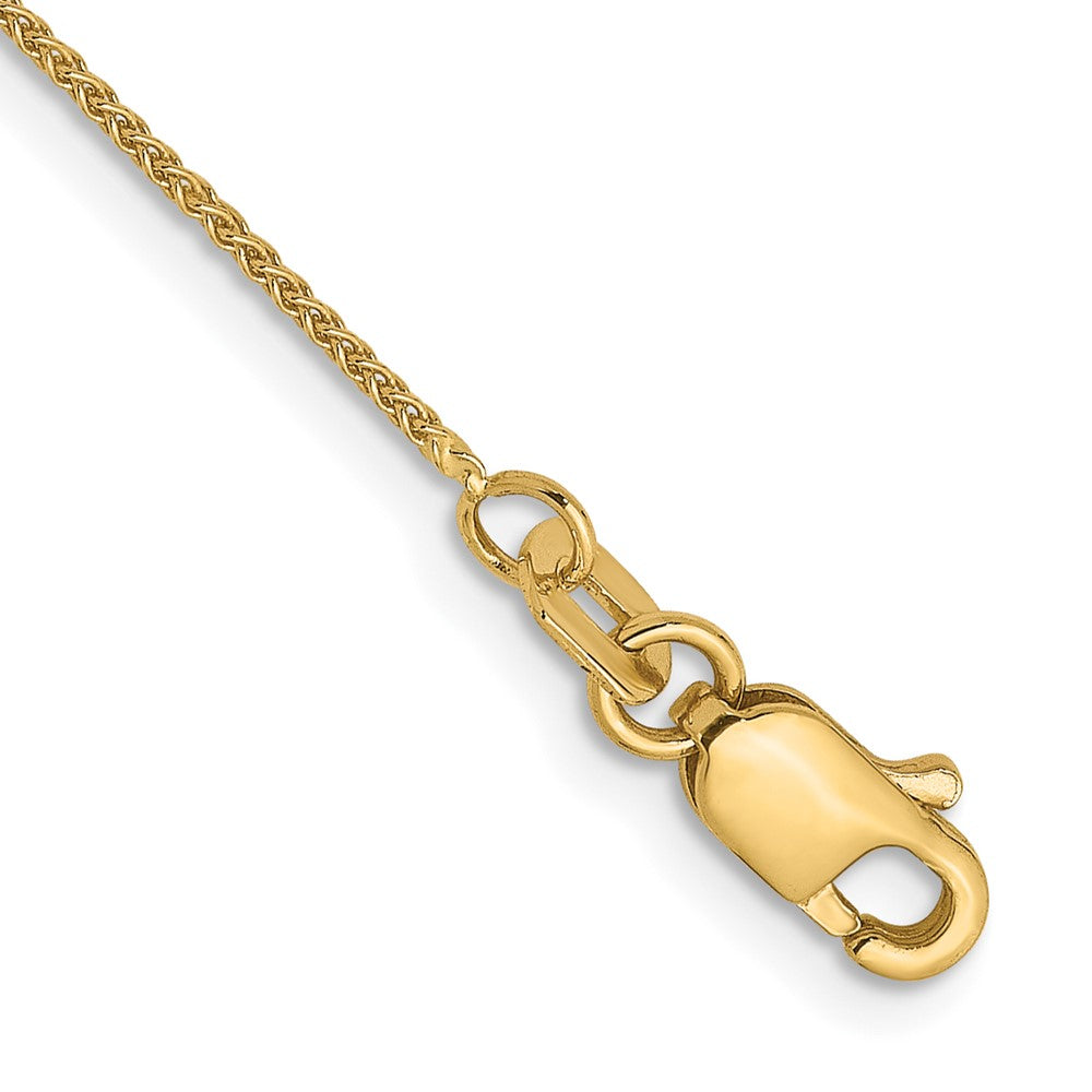 9 Zoll 14K.8mm Ährenkette Kette Fußkettchen