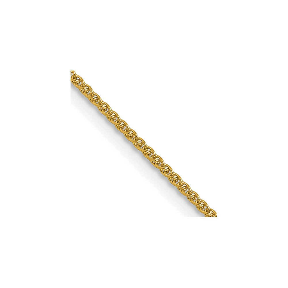 14K.8mm Ährenkette Halskette