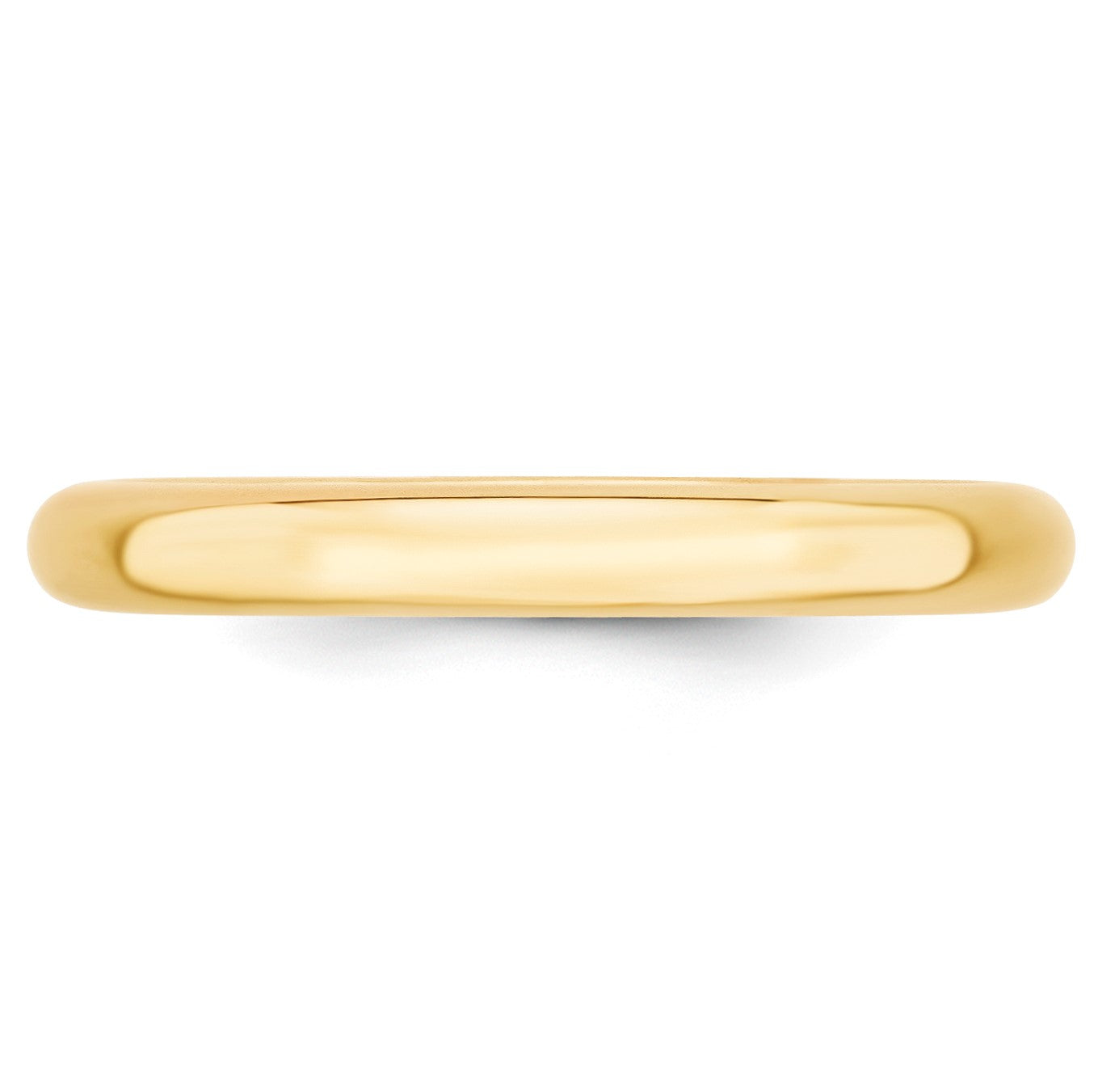 Ehering aus 10K Gelbgold, 3 mm, Standardgewicht, Komfort-Passform