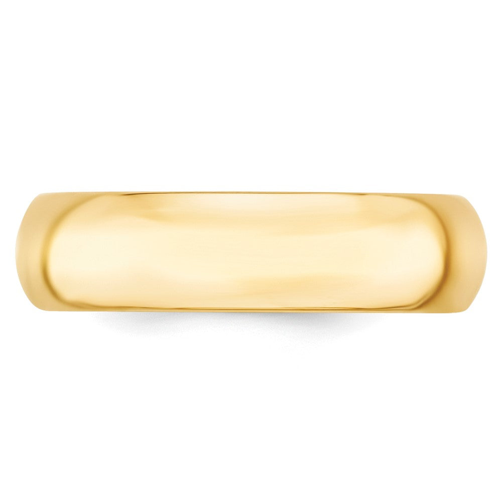 10k Gelbgold 6 mm Standardgewicht Komfort-Passform Ehering