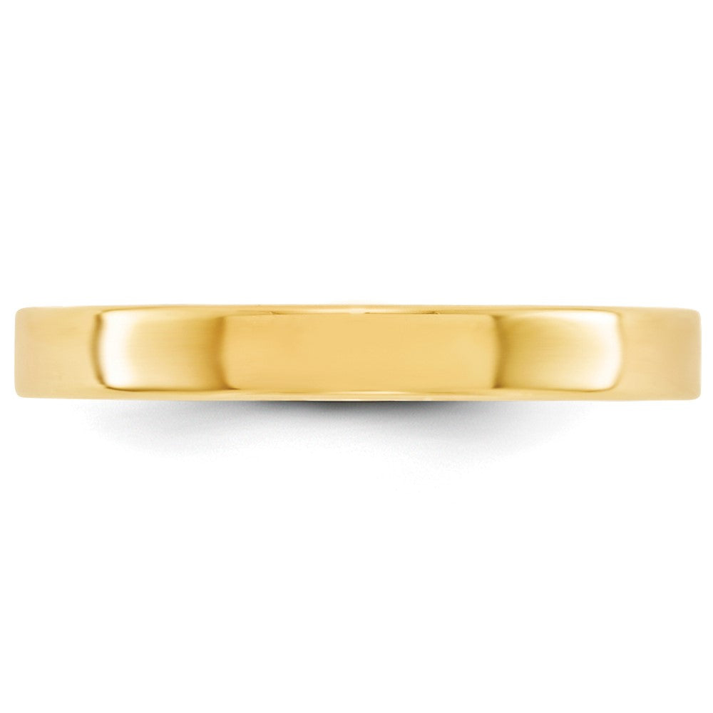 10k Gelbgold 3 mm leichter flacher Ehering