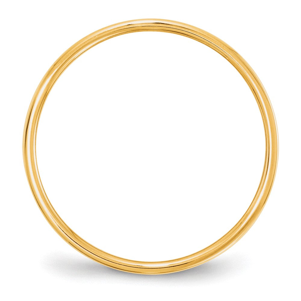 10k Gelbgold 5 mm leichter flacher Ehering