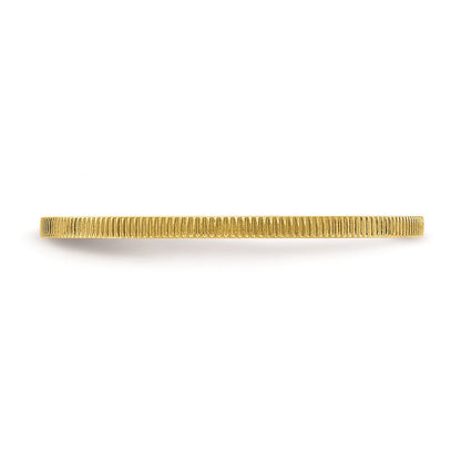 10K Gold Stapelring mit Lind-Muster, 1,2 mm