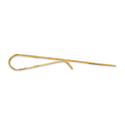 14K Gelbgold Herren Strukturiert Krawatten Stab