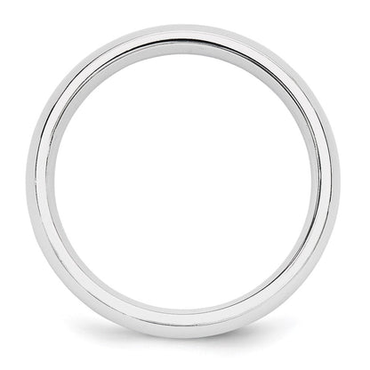 Platin 5mm Komfort-fit Ehering Ring