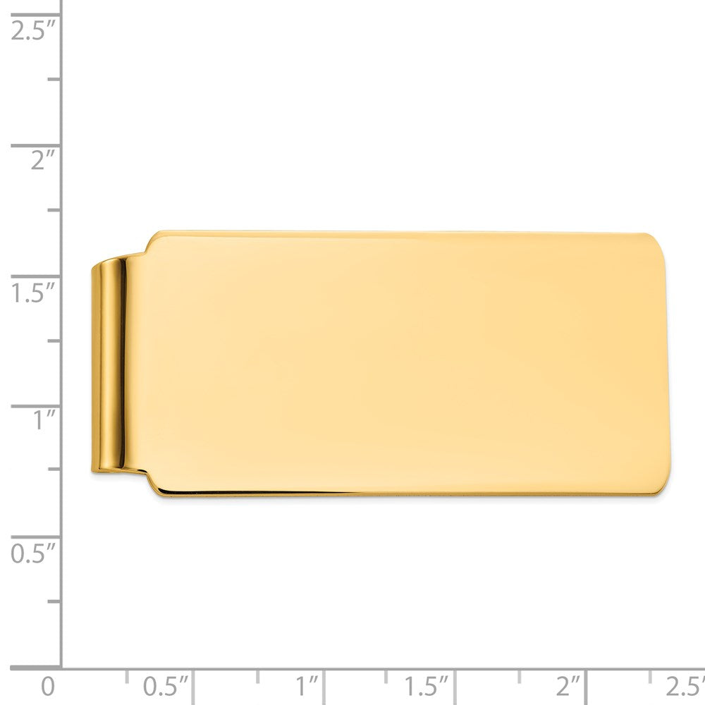 14K Gelbgold Herren Poliert Geldklammer