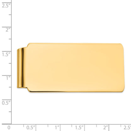 14K Gelbgold Herren Poliert Geldklammer