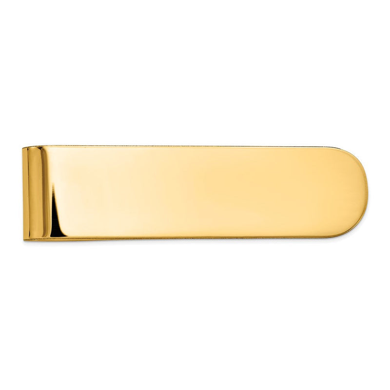 14K Gelbgold Herren Poliert Geldklammer