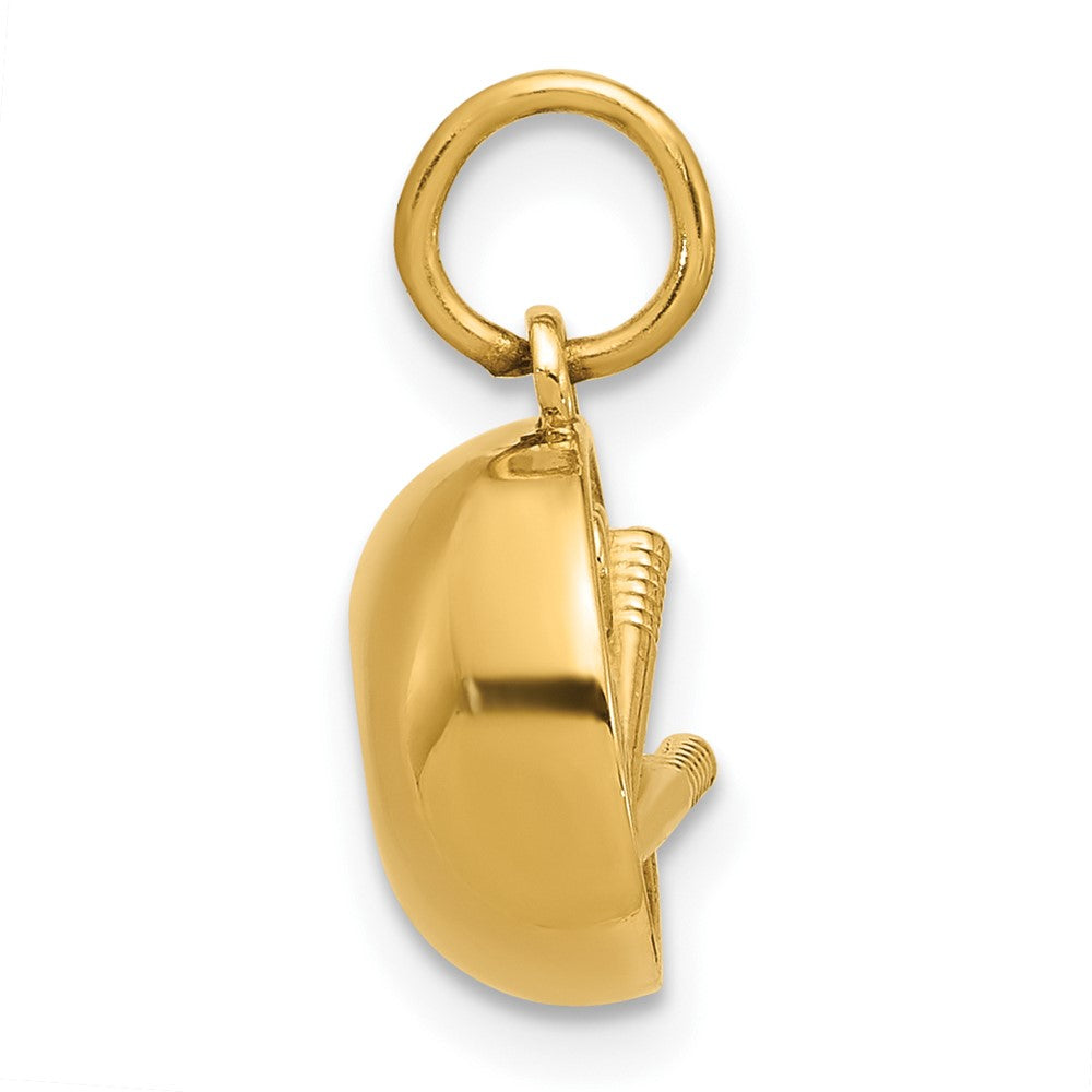 14K Gelbgold Fancy Ramen-Schüssel-Charm