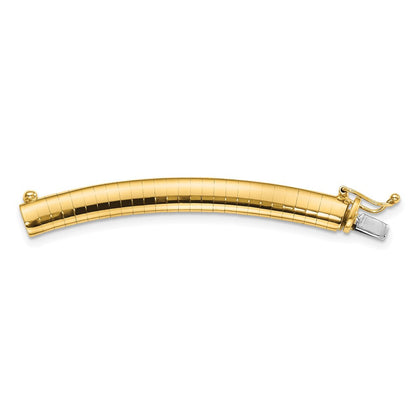 10K Gelbgold 6mm Omega Verlängerung For 2 Zoll Halskette