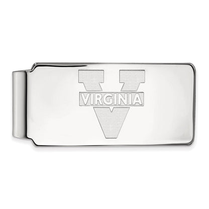 14K Weißgold Logoart University Of Virginia Geldklammer