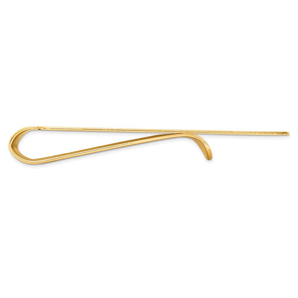 14K Gelbgold Herren Sonnenstrahl Design Geldklammer