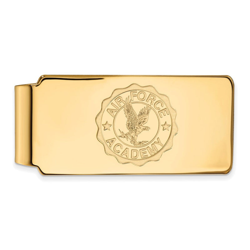 10K Gelbgold Gold Logoart Vereinigt Staaten Luft Kraft Akademie Wappen Geldklammer