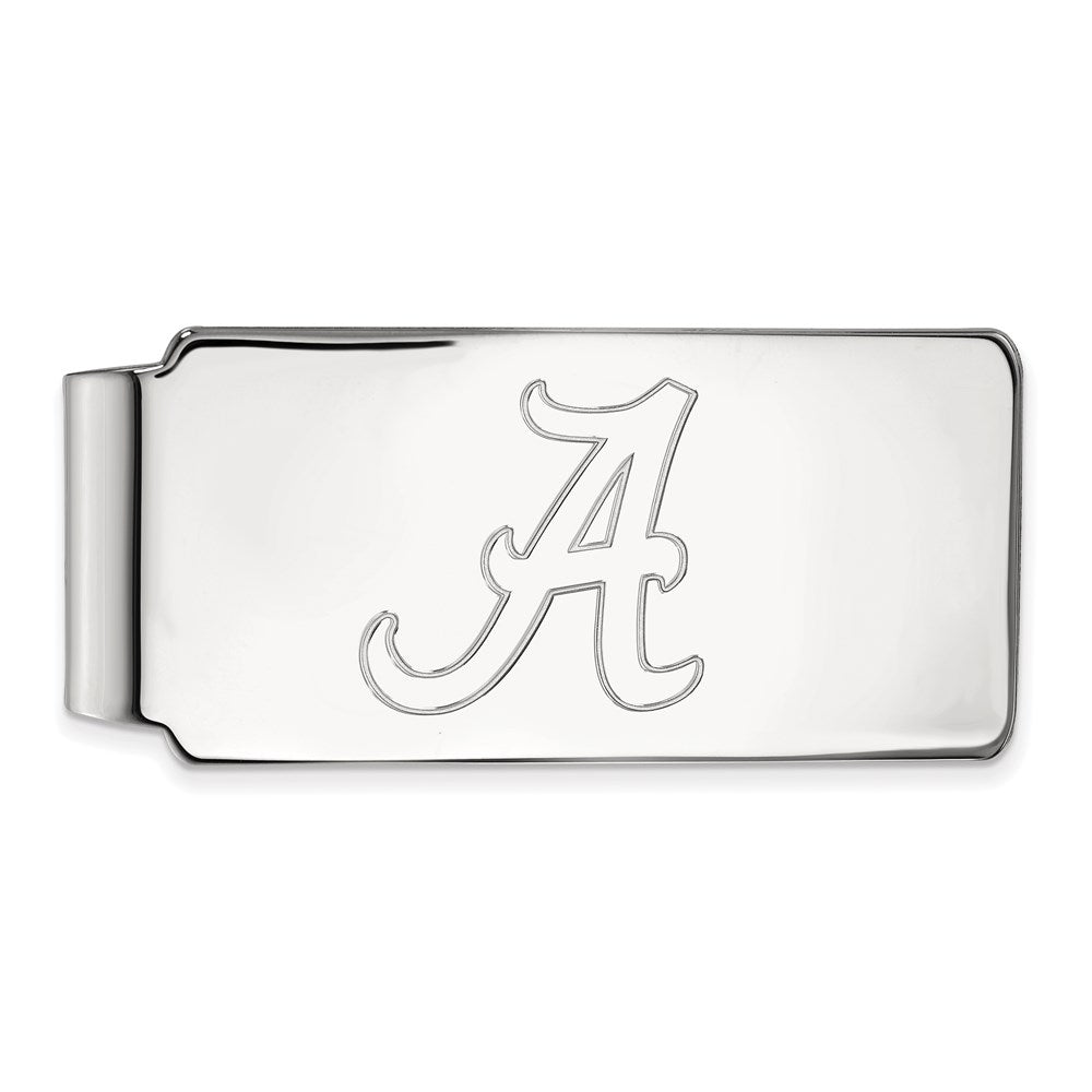 14K Weißgold Logoart University Of Alabama Geldklammer