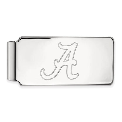 14K Weißgold Logoart University Of Alabama Geldklammer