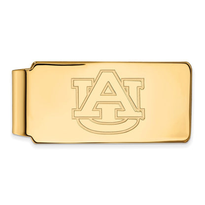 10K Gelbgold Gold Logoart Auburn University Geldklammer
