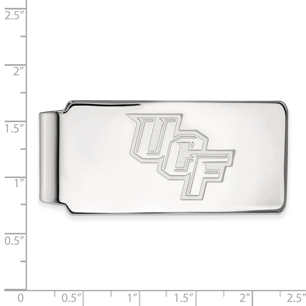 14K Weißgold Logoart University Of Central Florida U-c-f Geldklammer