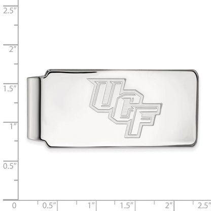 14K Weißgold Logoart University Of Central Florida U-c-f Geldklammer