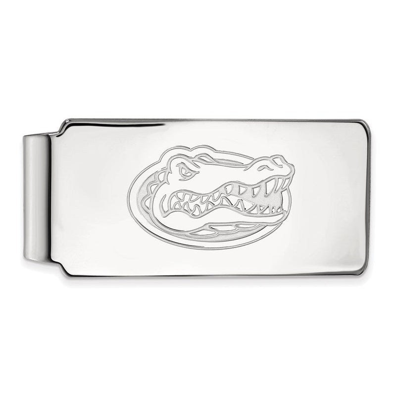 10K Weißgold Logoart University Of Florida Gator Geldklammer