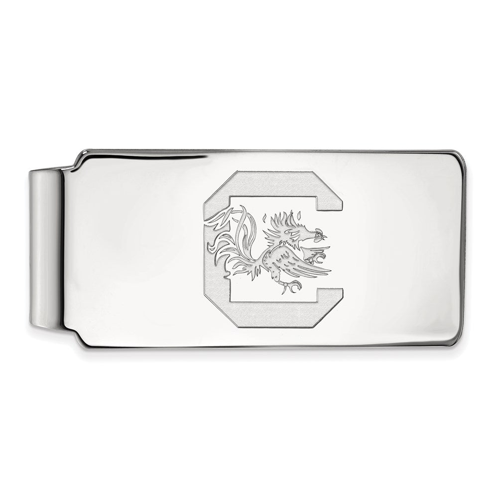 14K Weißgold Logoart University Of South Carolina Geldklammer