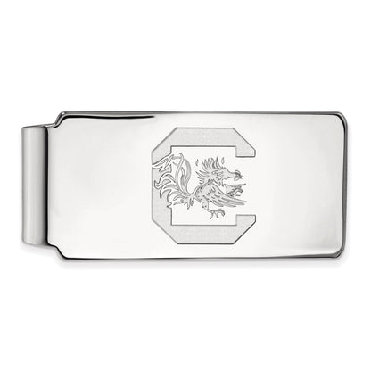 14K Weißgold Logoart University Of South Carolina Geldklammer