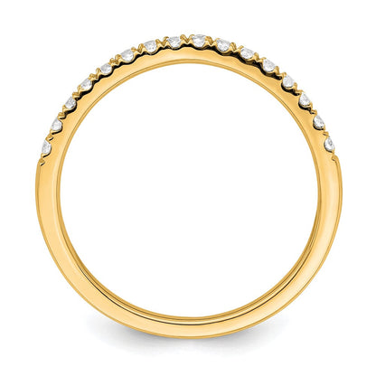 True Origin 14K Gelbgold 0,5K Labor gezüchtete Diamant VS+ F+ Set aus zwei kompletten Eheringen