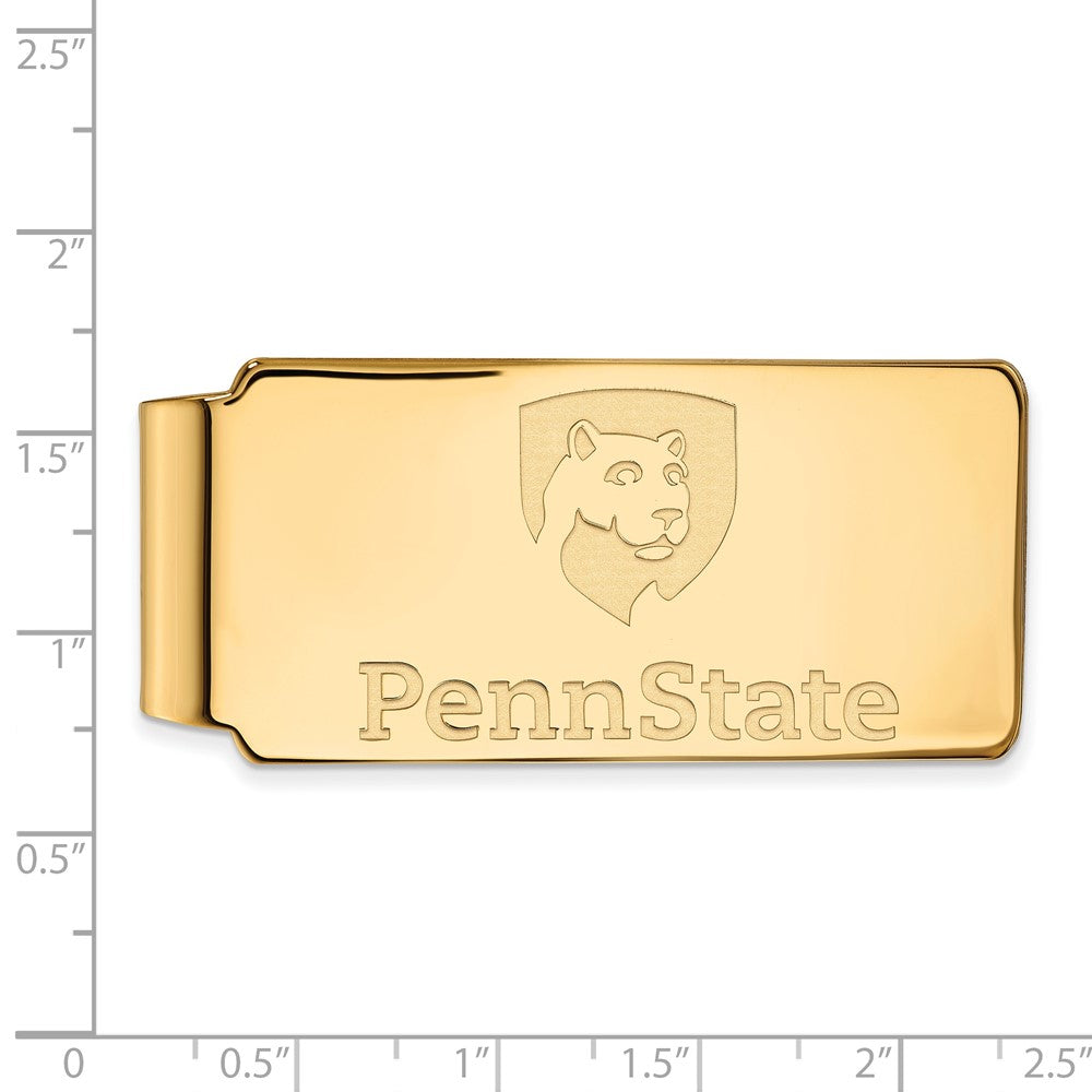 10K Gelbgold Gold Logoart Penn State University Geldklammer