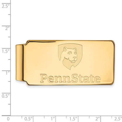 10K Gelbgold Gold Logoart Penn State University Geldklammer