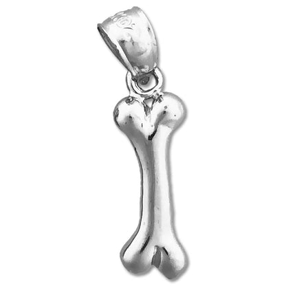 14K Gold 3D-Hundeknochen-Charm