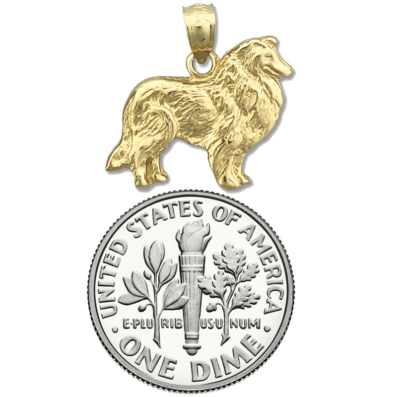 585 Gold Lassie-Charm