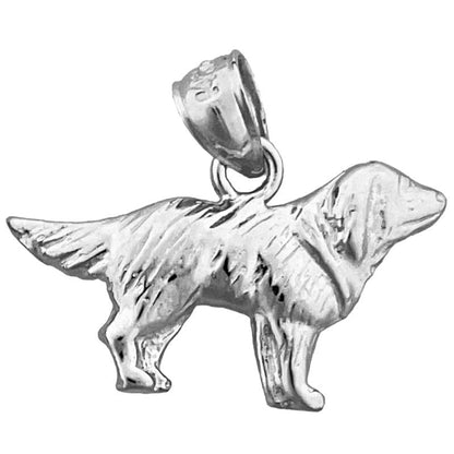 14K Gold Anhänger „Freundlicher Hund“