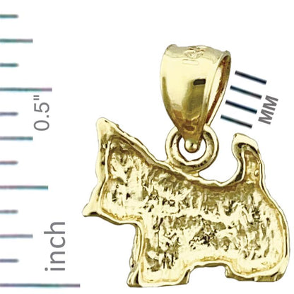 585 Gold Aberdeen-Terrier-Charm