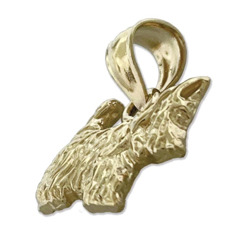 585 Gold Aberdeen-Terrier-Charm