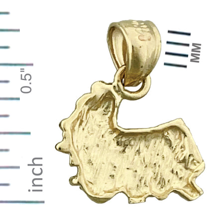 14K Gold Yorkshire-Terrier-Charm