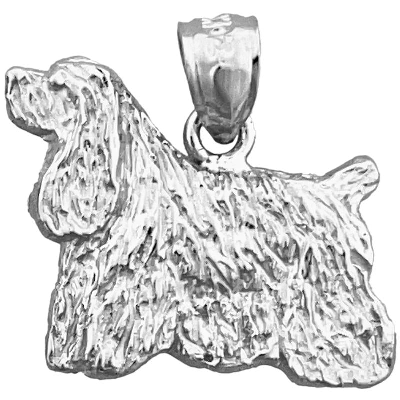 14K Gold American-Cocker-Spaniel-Charm