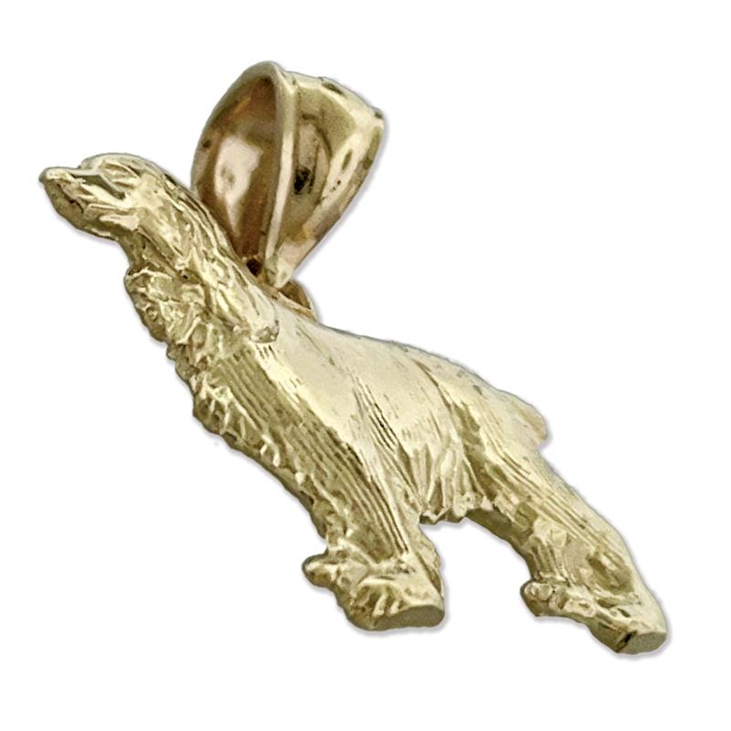 585 Gold Spaniel-Charm