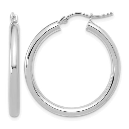 14K Weißgold Ohrstecker mit 0,20 ct. Diamanten (I2, K-L) und Push-on-Verschluss