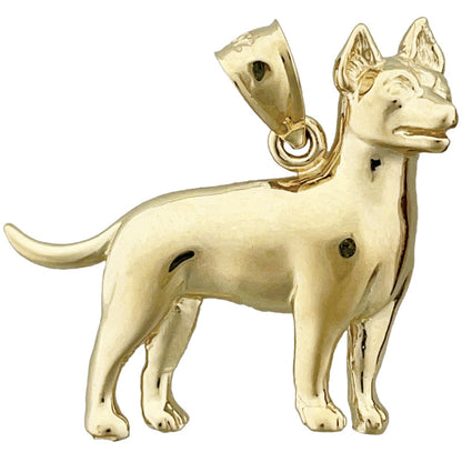 Chihuahua-Anhänger aus 14K Gold