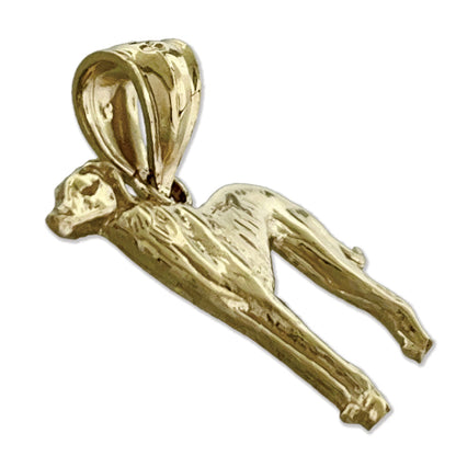 14K Gold Greyhound-Charm
