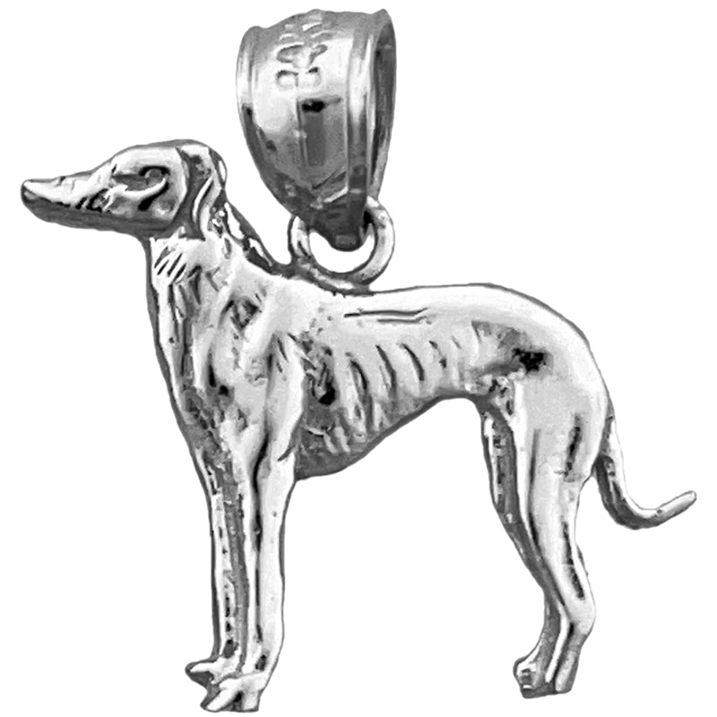 14K Gold Greyhound-Charm