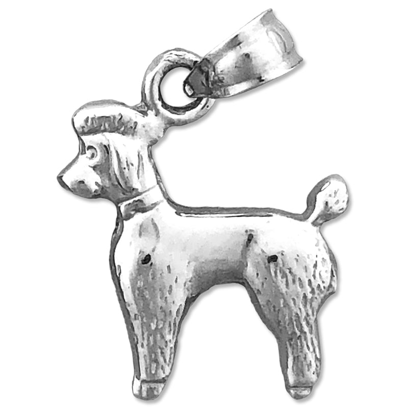 14K Gold Kleiner Pudel Charm