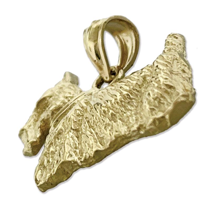 585 Gold Anhänger Schottischer Terrier
