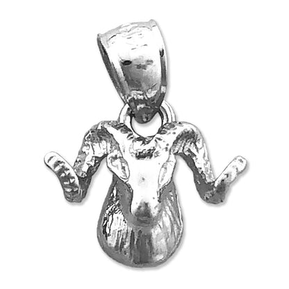 14K Gold Widderkopf-Charm