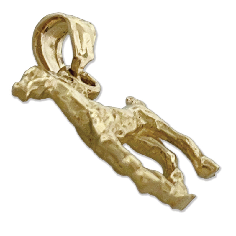 14K Gold 3D-Fohlen-Charm