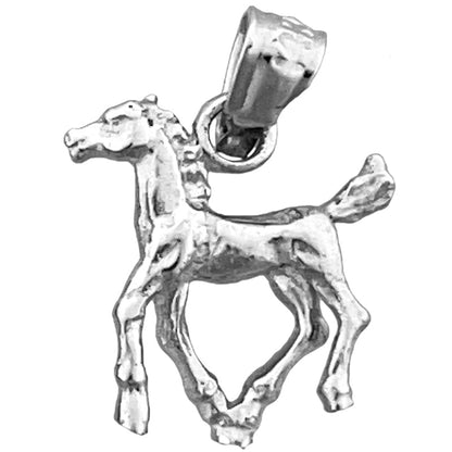 14K Gold 3D-Fohlen-Charm