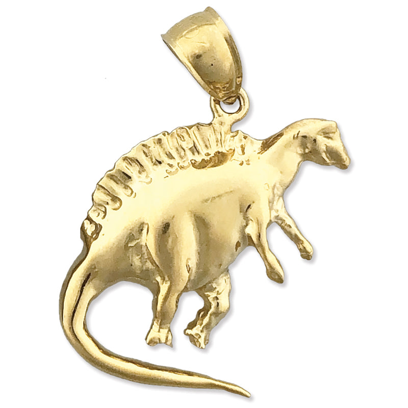 Dinosaurier-Charm aus 14K Gold