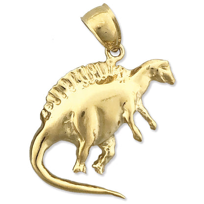 Dinosaurier-Charm aus 14K Gold